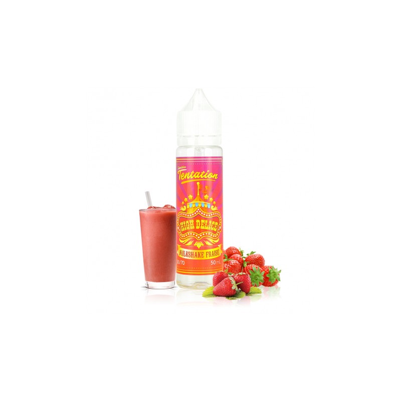 E-Liquide Milkshake Fraise 50ml
